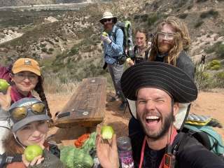 Apple on the pct